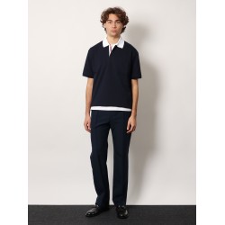 Cotton piquet polo shirt