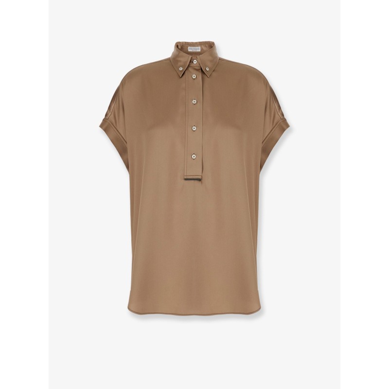 Silk blend shirt