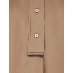 Silk blend shirt