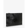 Leather clutch