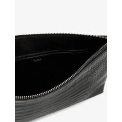Leather clutch