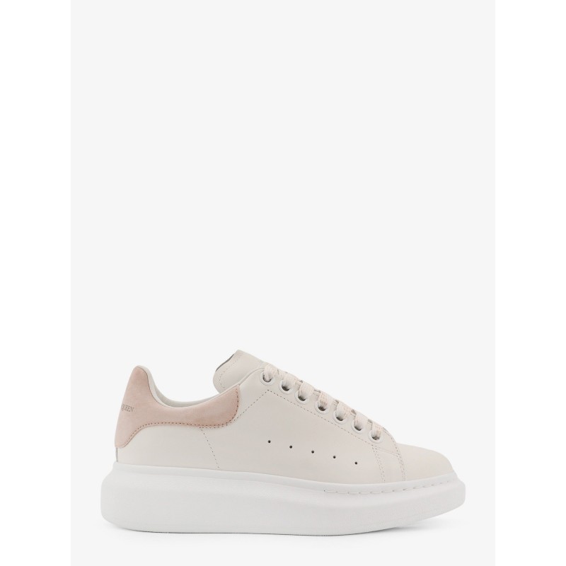 Oversized leather sneakers