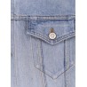 Washed out denim jacket
