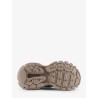 Track mesh sneakers with colored laces detail