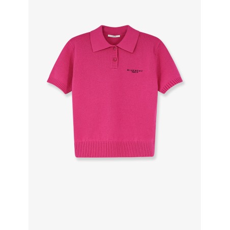 Wool and cashmere polo shirt