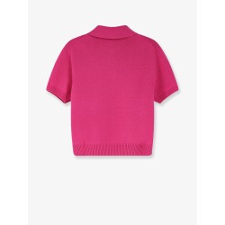 Wool and cashmere polo shirt