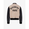 Cotton Jacket with leather sleeves