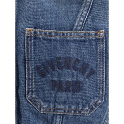Denim Jacket with Logo embroidery