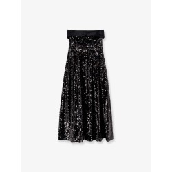 Dress with sequins
