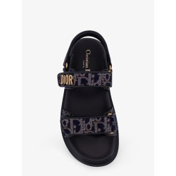 Dior Oblique denim Dioract sandals
