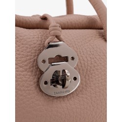 Hammered leather Dotta® Small crossbody bag