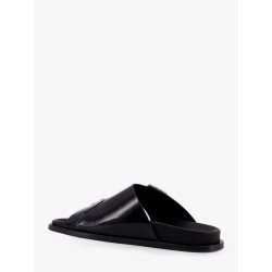 Alba low leather sandals