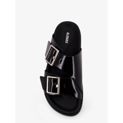 Alba low leather sandals