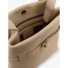 Mini Tote du Jour leather shoulder bag