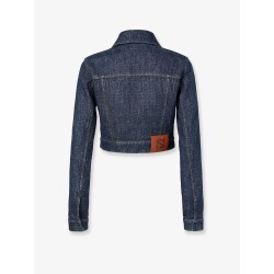 Padded denim jacket