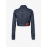 Padded denim jacket
