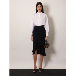 Open Back cotton shirt