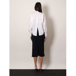 Open Back cotton shirt