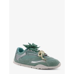 Yulia suede sneakers with nylon inserts