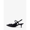 Gloria 18 leather pumps with metal lettering detail