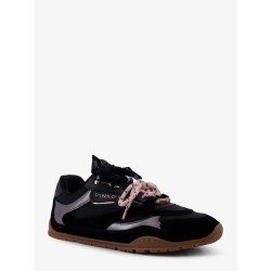 Yulia suede sneakers with nylon inserts