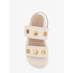 Fiona low leather sandals
