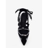 Gianira leather ballerinas with suede inserts