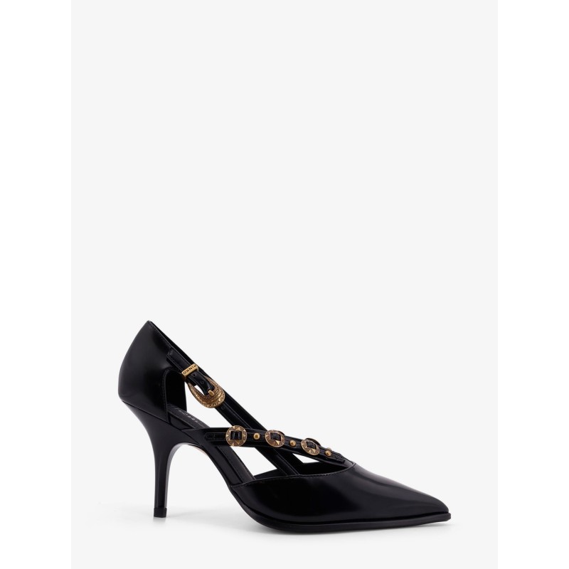 Lady leather pumps