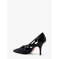 Lady leather pumps