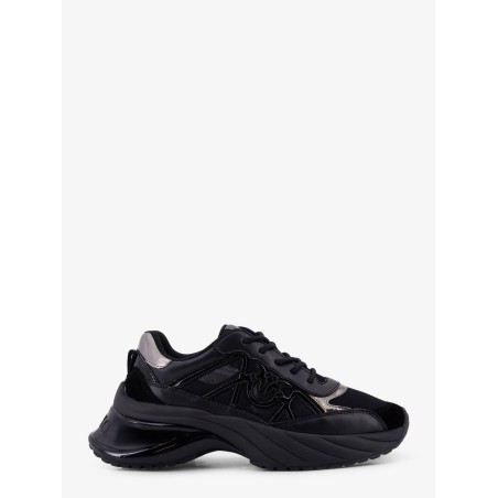 Ariel 33 leather sneakers with nylon inserts