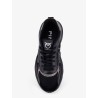 Ariel 33 leather sneakers with nylon inserts