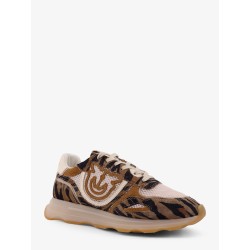 Zoe suede sneakers with mesh inserts
