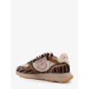 Zoe suede sneakers with mesh inserts