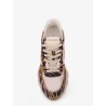 Zoe suede sneakers with mesh inserts