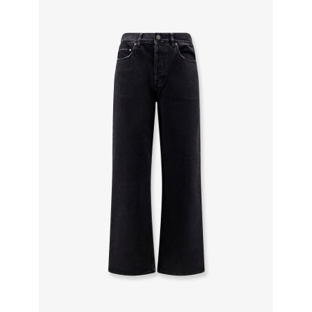 Skate black denim jeans
