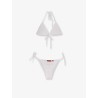 Embroidered and lined bikini