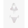 Embroidered and lined bikini