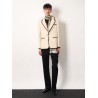 Single-breasted virgin wool blazer