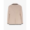Single-breasted virgin wool blazer