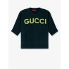 Wool sweater with frontal logo embroidery