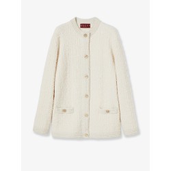 Wool and cotton blend cardigan