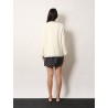 Wool and cotton blend cardigan