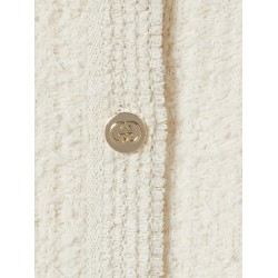 Wool and cotton blend cardigan