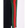 Jersey trouser with lateral Web detail