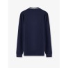 Cotton polo shirt with asymmetric metal zip detail