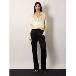 Pyjamas stretch satin trousers