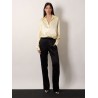 Pyjamas stretch satin trousers