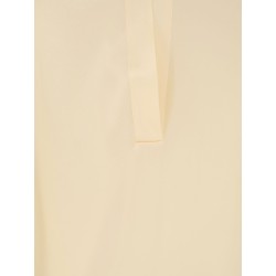 Stretch satin shirt