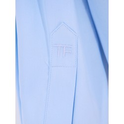 Stretch satin shirt