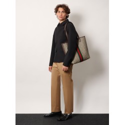 Cotton trousers with Web detail